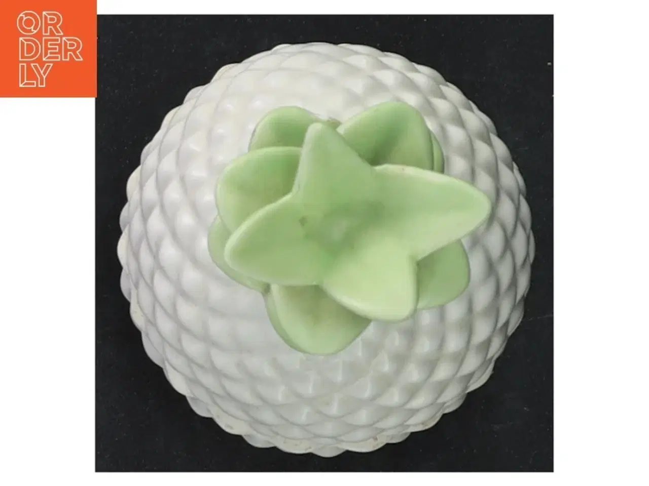 Billede 6 - Ananasformet keramikvase (str. H 13 cm)