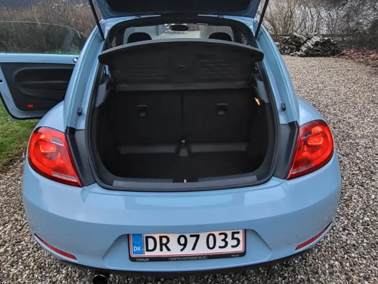 Billede 6 - Rigtig fin lyseblå velkørende vw Beetle