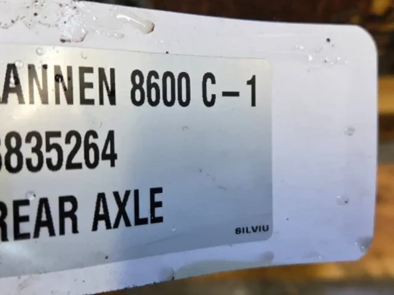 Billede 23 - Lannen 8600C Bagaksel 8835264