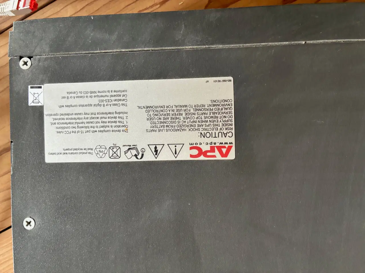 Billede 2 - UPS-Strømforsyning: UPS CS1500 APC+ Smart-UPS 3000