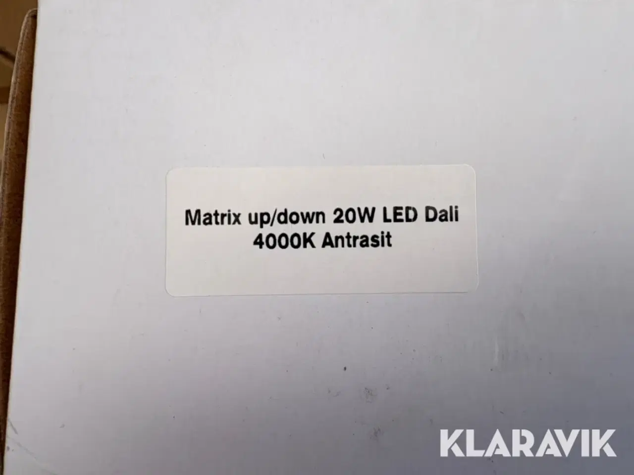 Billede 5 - Led lamper Solar Matrix up/down 20W 15 Led Dali Antrasit 4K 15 styk