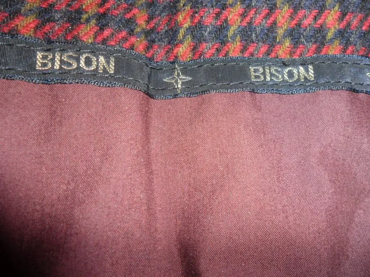 Billede 5 - Bison jakke med uld foer str. XL