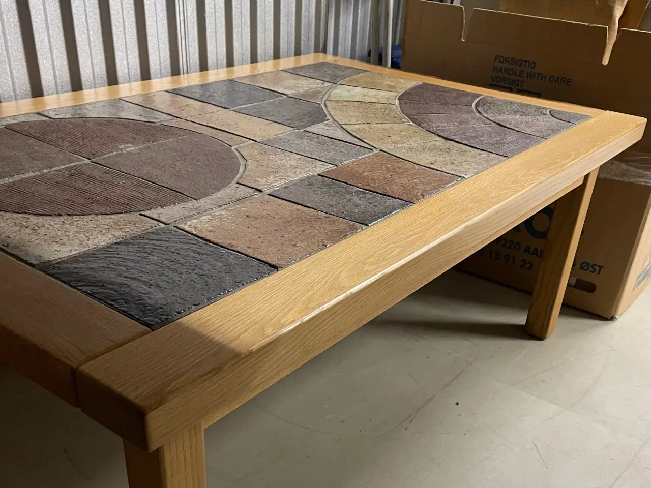 Billede 1 - Sofabord med kakler