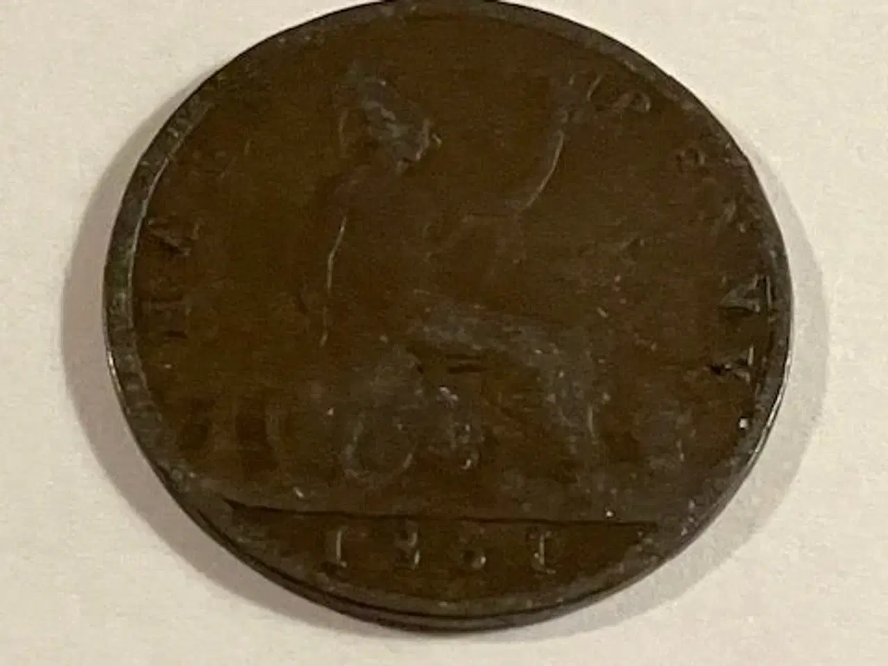 Billede 1 - One Penny 1861 England