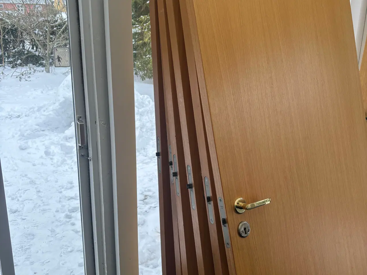 Billede 2 - 6 flotte indvendige døre i teak-look 