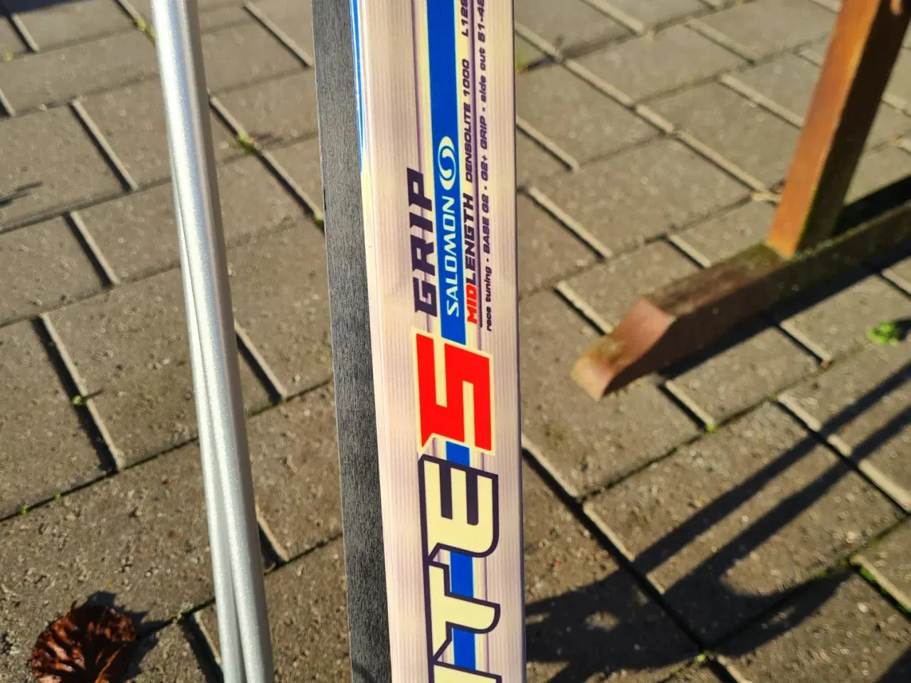 Billede 1 - 2 sæt Salomon langrendsski med stave