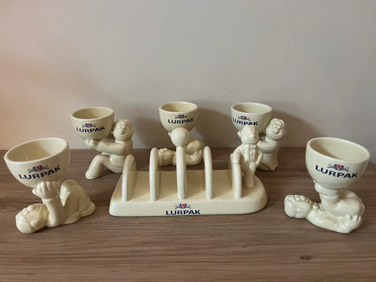 Billede 1 - Vintage Lurpak morgenmads sæt i keramik fra 80’ern