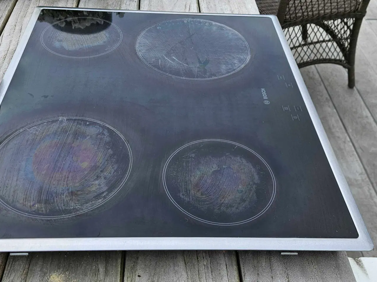 Billede 2 - Bosch PKE 645Q 14E keramisk kogeplade sort