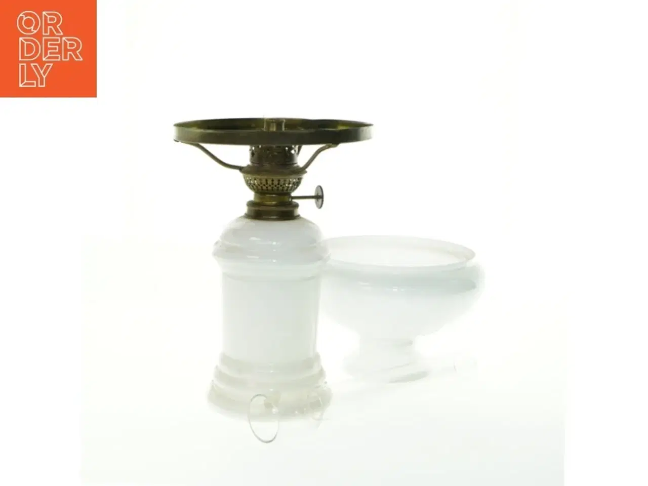 Billede 2 - Gammel olie lampe (str. 33x18 cm)