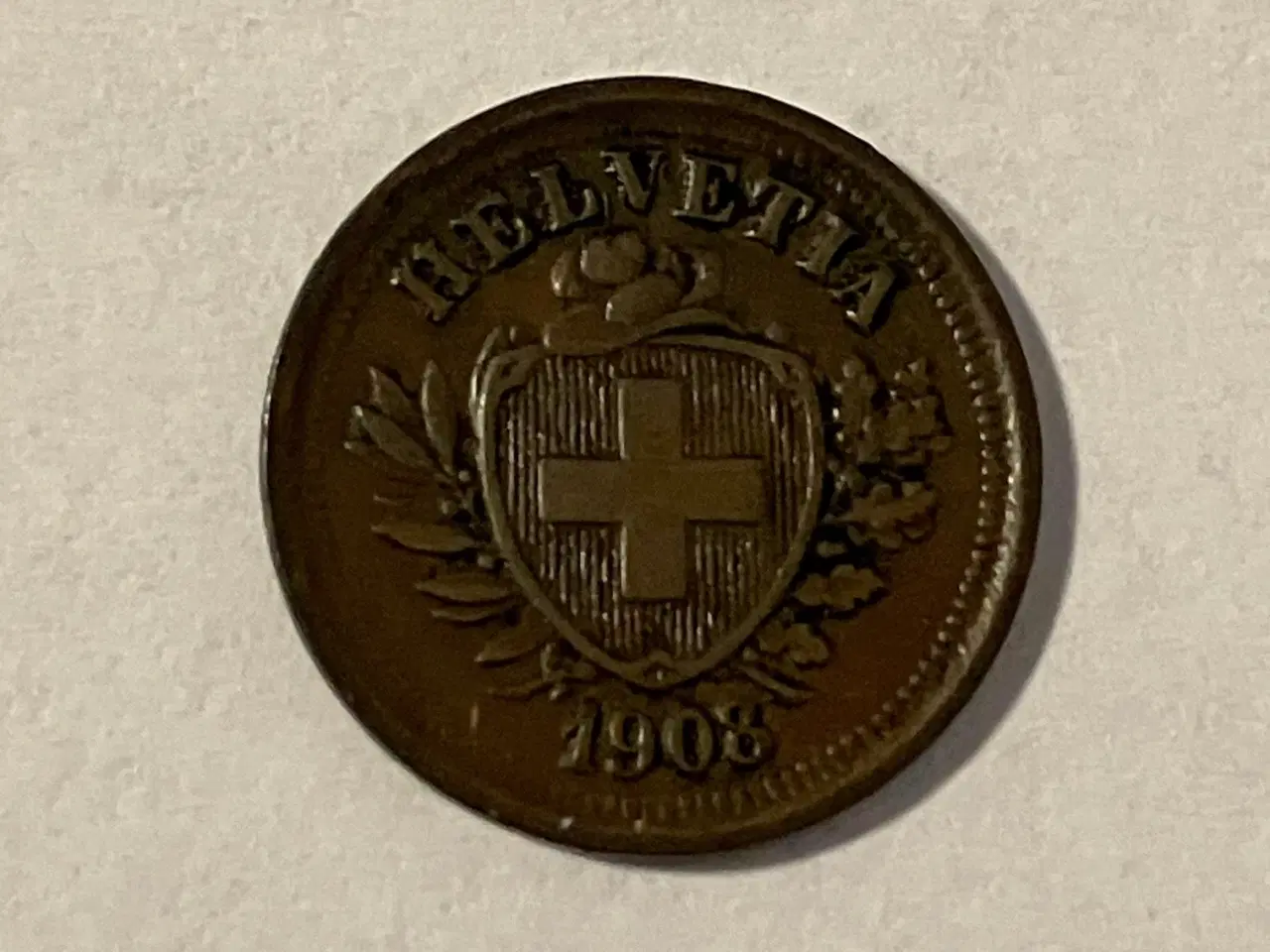 Billede 1 - 1 Rappen Switzerland 1908