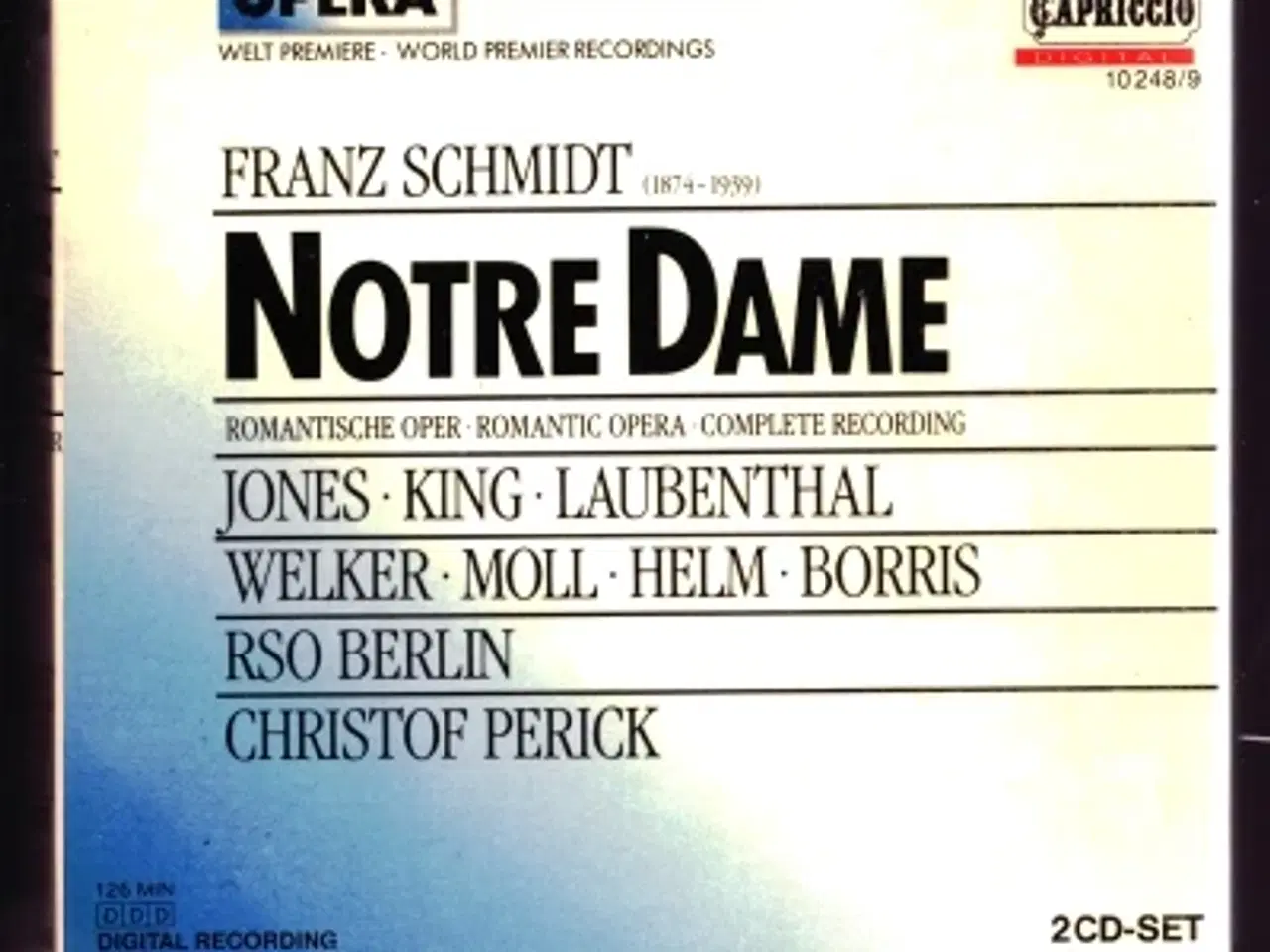 Billede 1 - Franz Schmidt: Notre Dame