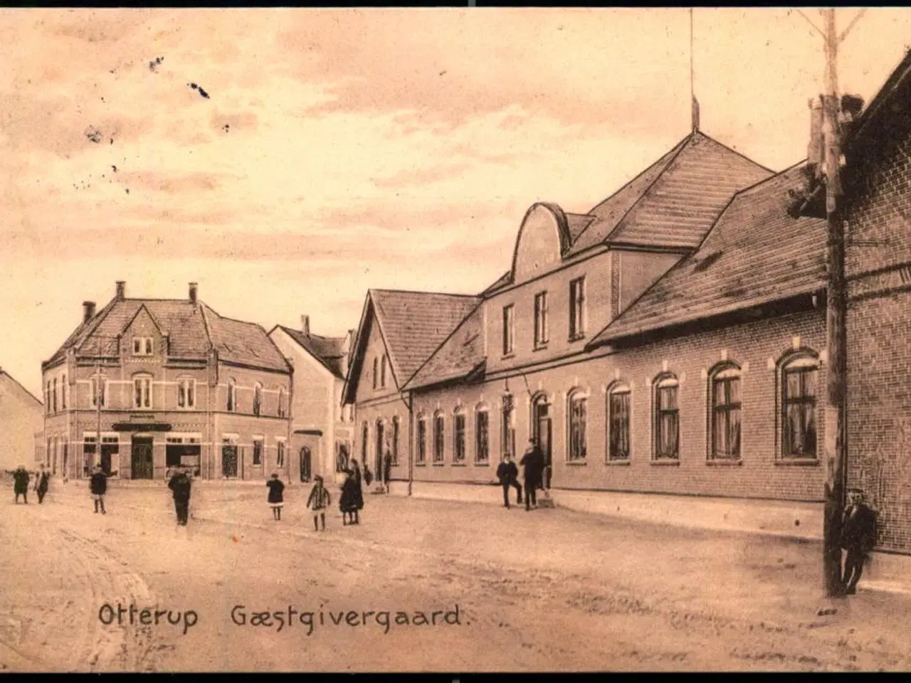 Billede 1 - Otterup - Gæstgivergaard - E.C. Eneret 21728 - Brugt