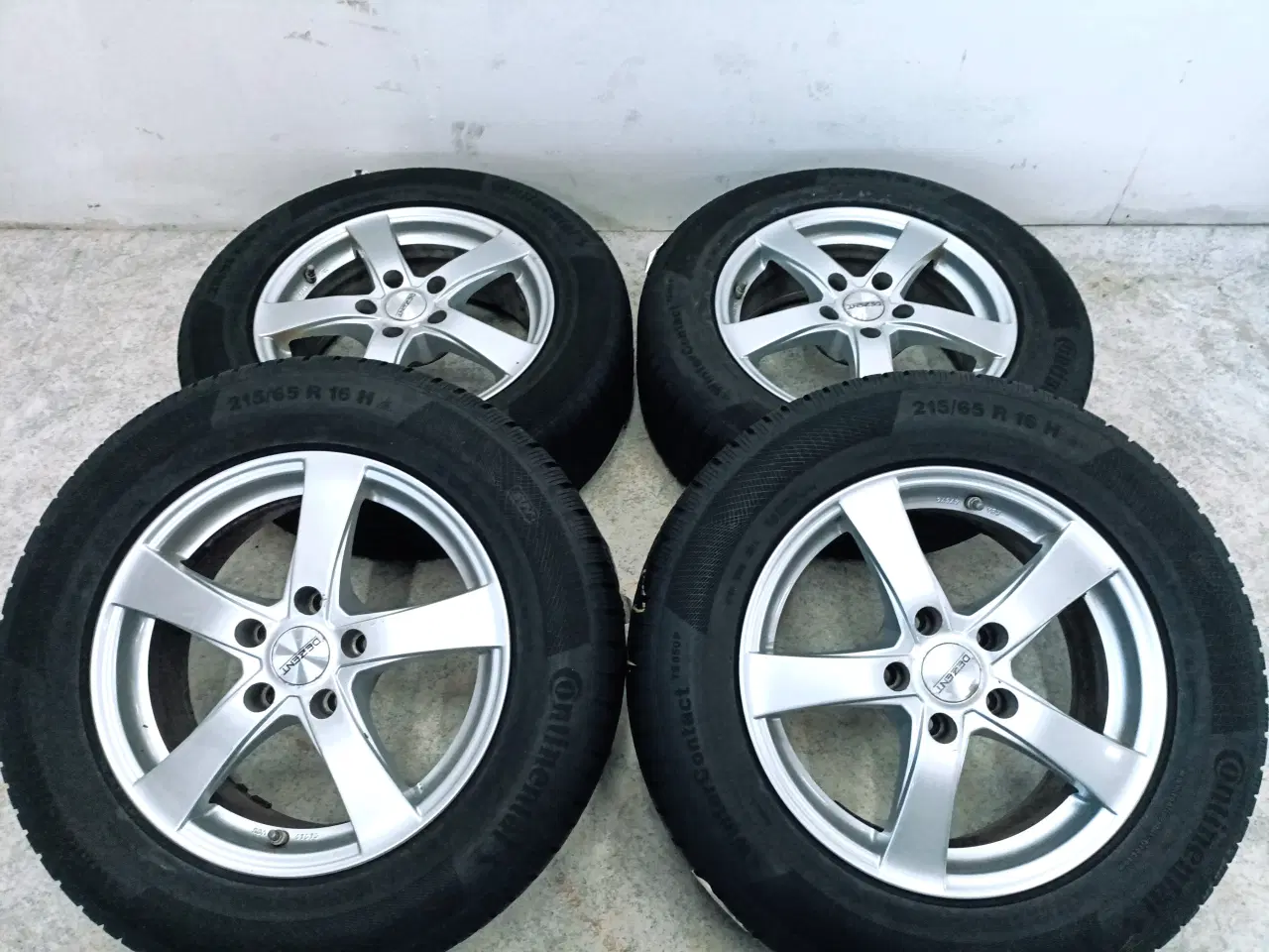 Billede 3 - 5x114,3 16" ET43 nav 71ø Dezent vintersæt TPMS