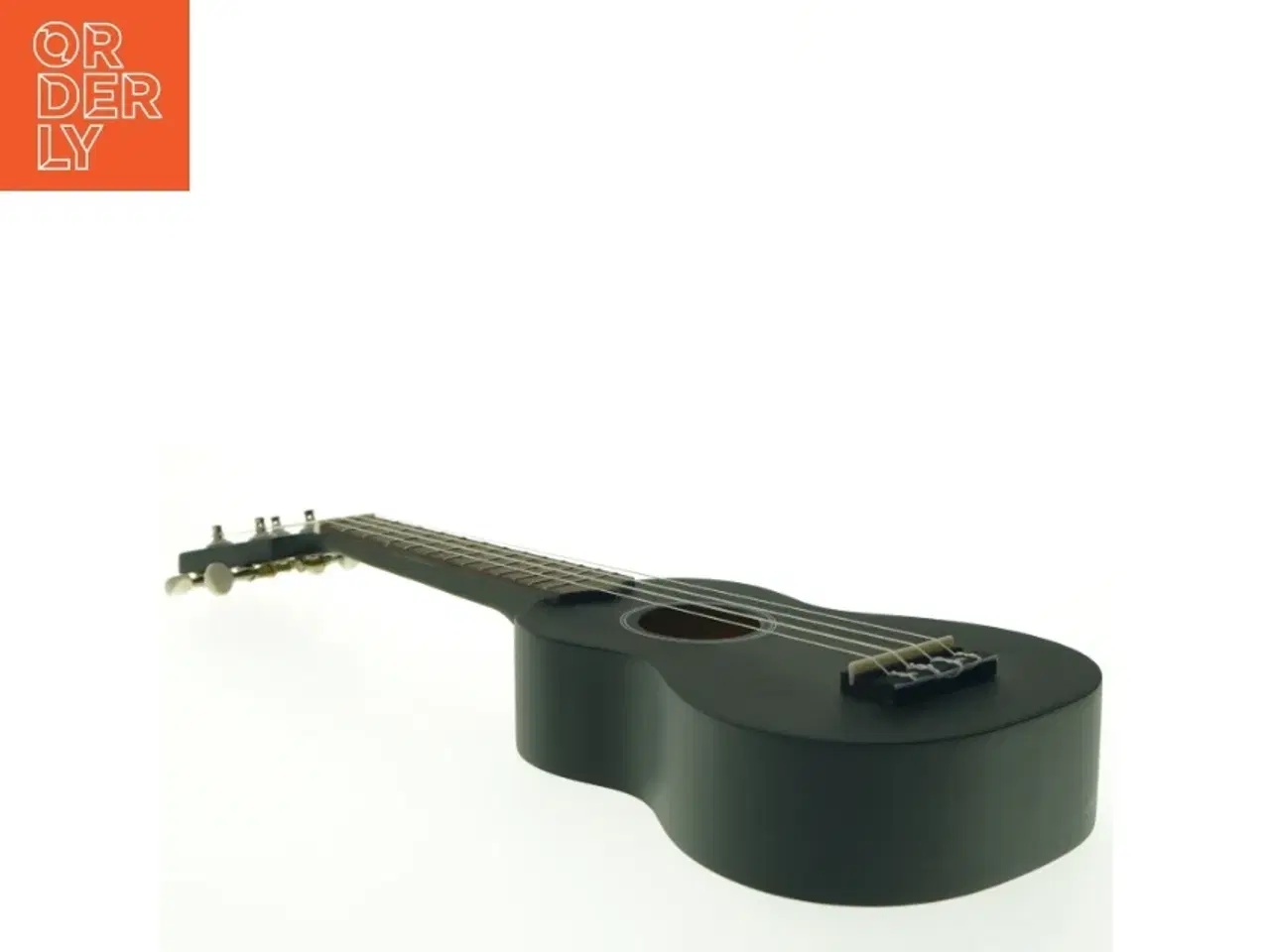 Billede 5 - Sort ukulele med taske (str. 53 x 20 cm), som ny, i mint kondition