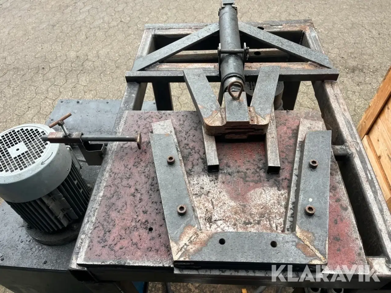 Billede 6 - Presse med hydraulikstation