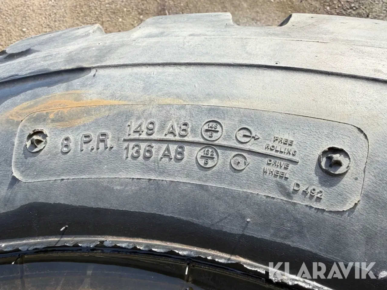 Billede 10 - Landbrugsdæk Alliance Flotation 328 - 500/60-22.5 2, 2 styk