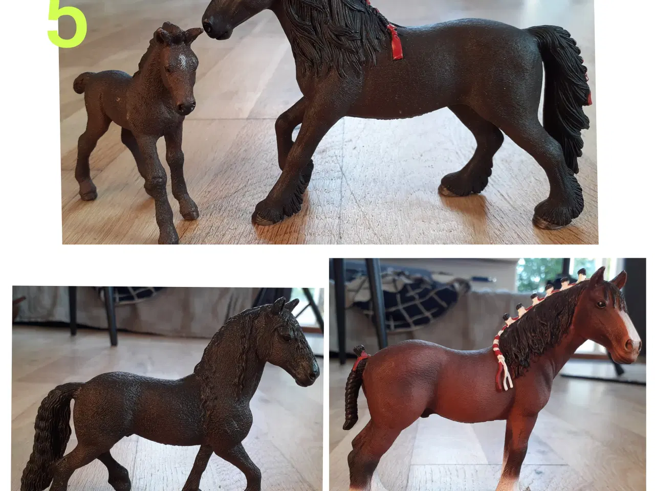 Billede 5 - Schleich - heste, trailer og stævneplads