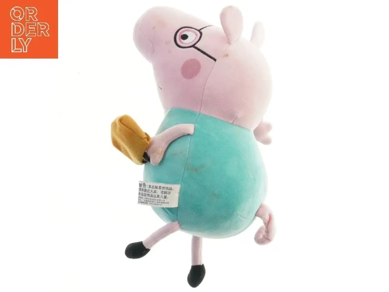 Billede 2 - Blød legetøjsfigur (str. 28 cm) Gurli gris