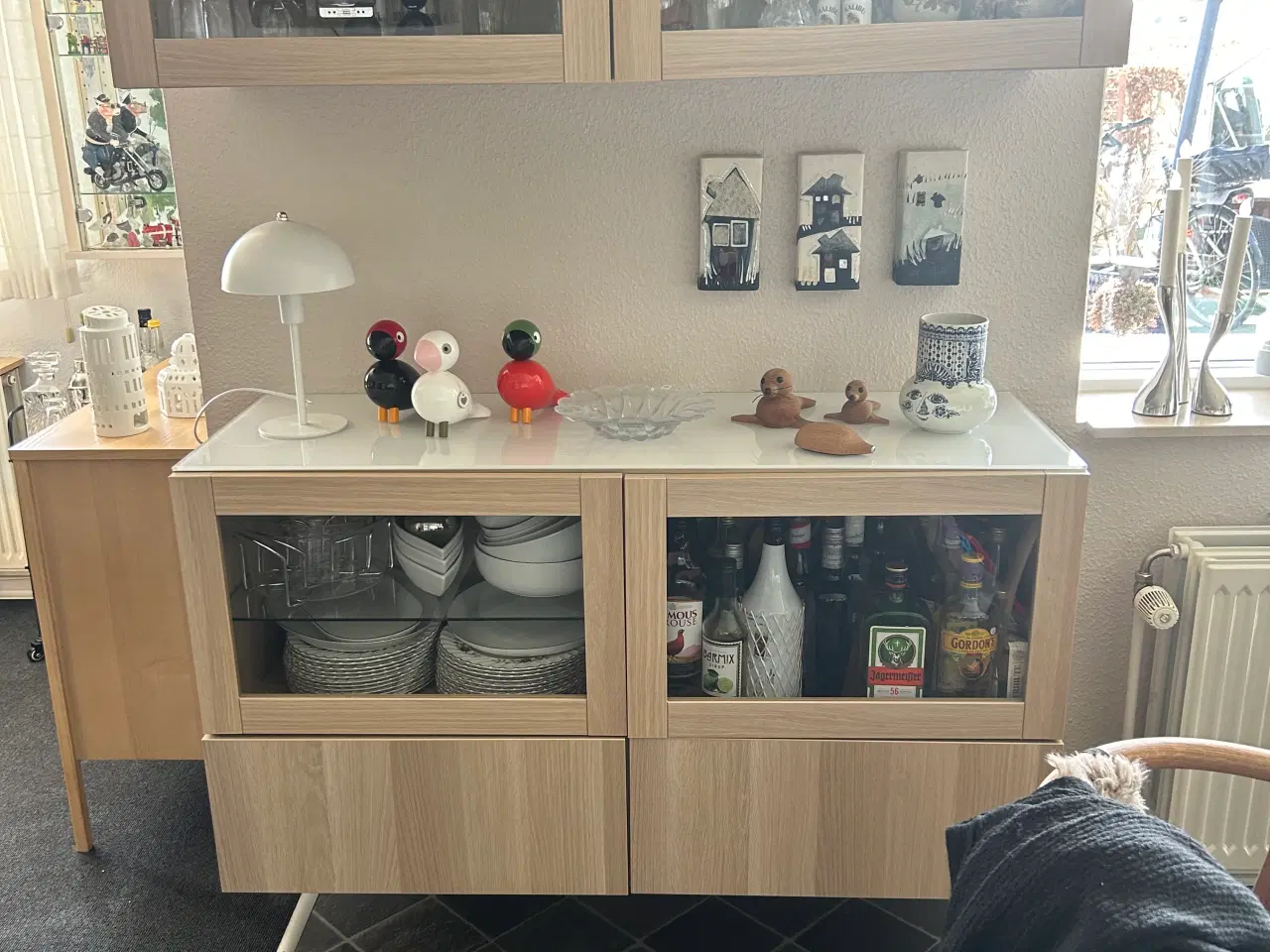 Billede 1 - Reol over og underdel