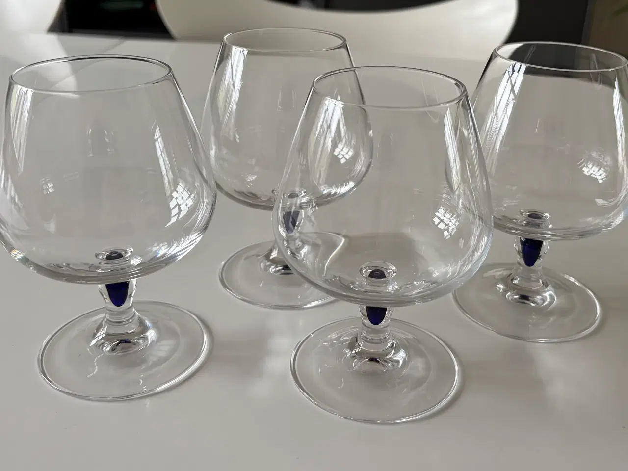 Billede 3 - Blå Saphir cognac + champagneskåle, 6 stk.