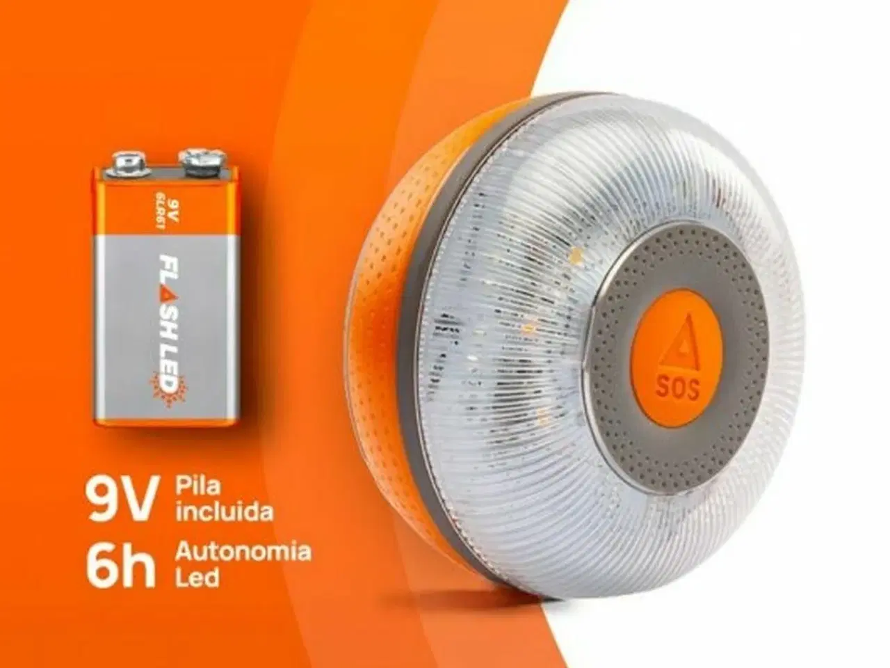 Billede 6 - Nødsignal V16 med GPS - FL-FLASHLED-SOS