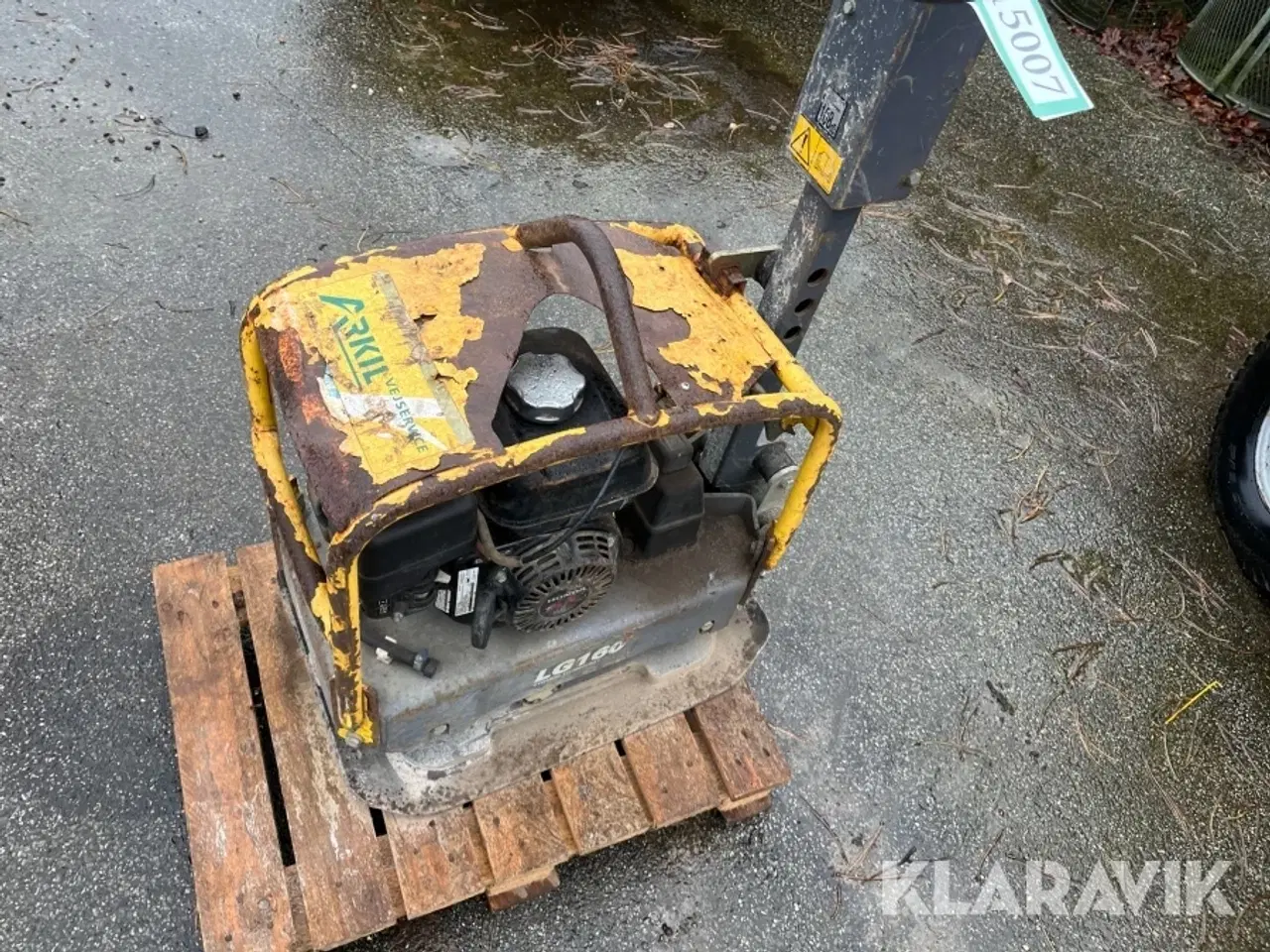 Billede 10 - Pladevibrator Atlas Copco LG 160
