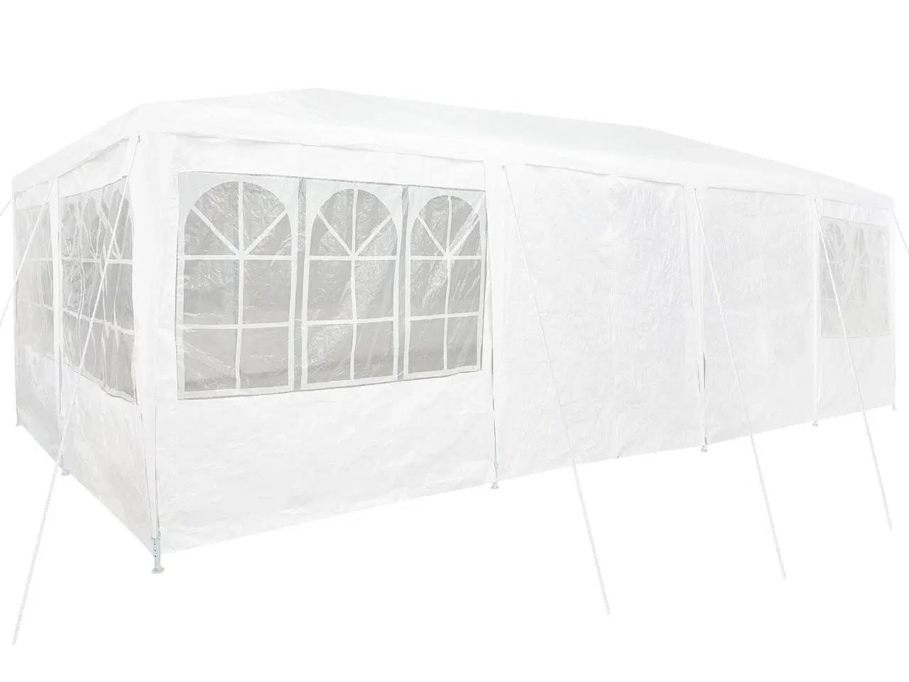 Billede 6 - Party Tent Hvid 800 x 400 x 266 cm Polyester og Stål
