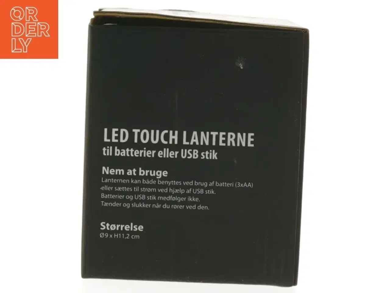 Billede 5 - LED touch lanterne fra Da&#39;core (str. 11 cm)