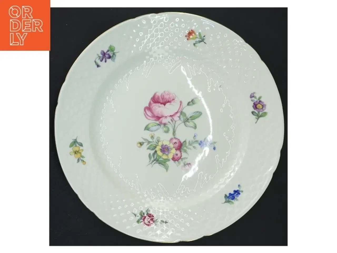 Billede 1 - B&G Saksisk Blomst middagstallerken (str. Ø 24 cm)