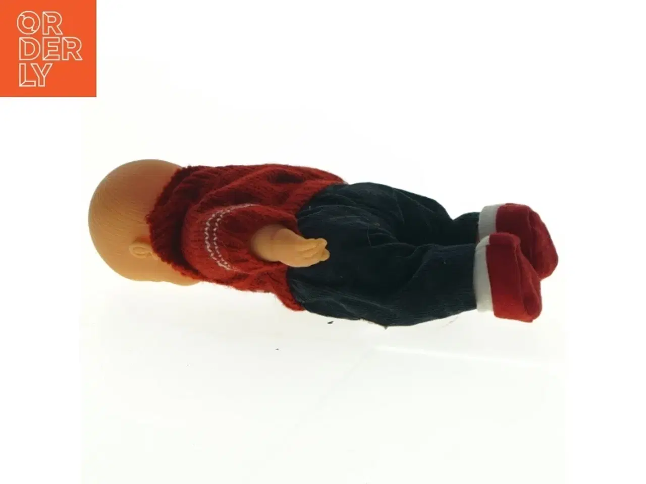 Billede 3 - Dukke med tøj fra Minibaby (str. 20 x 11 cm)