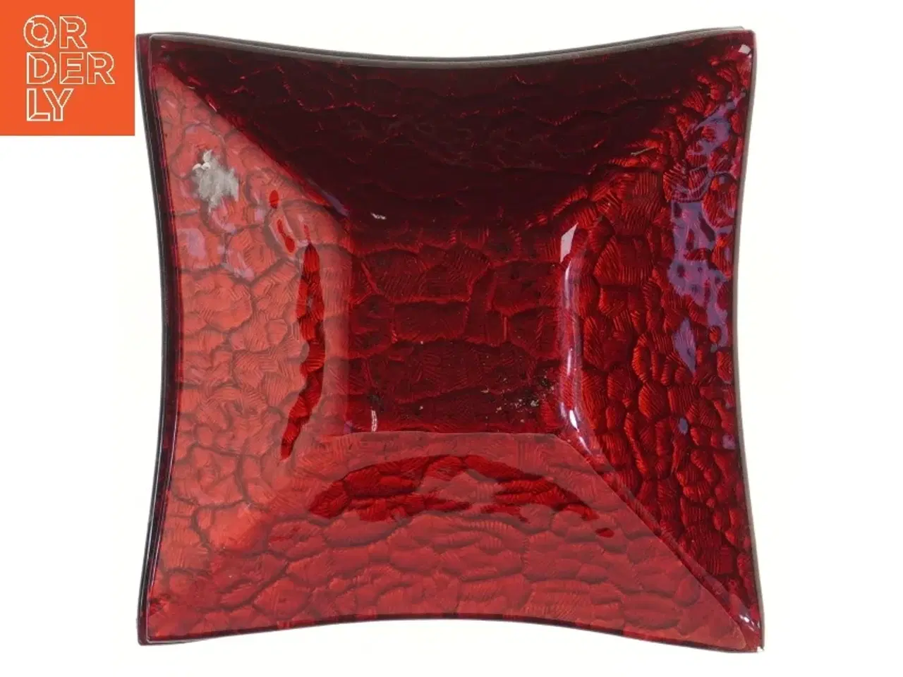 Billede 2 - Dekorative firkantede fade (str. 3 stk 22x22 cm)