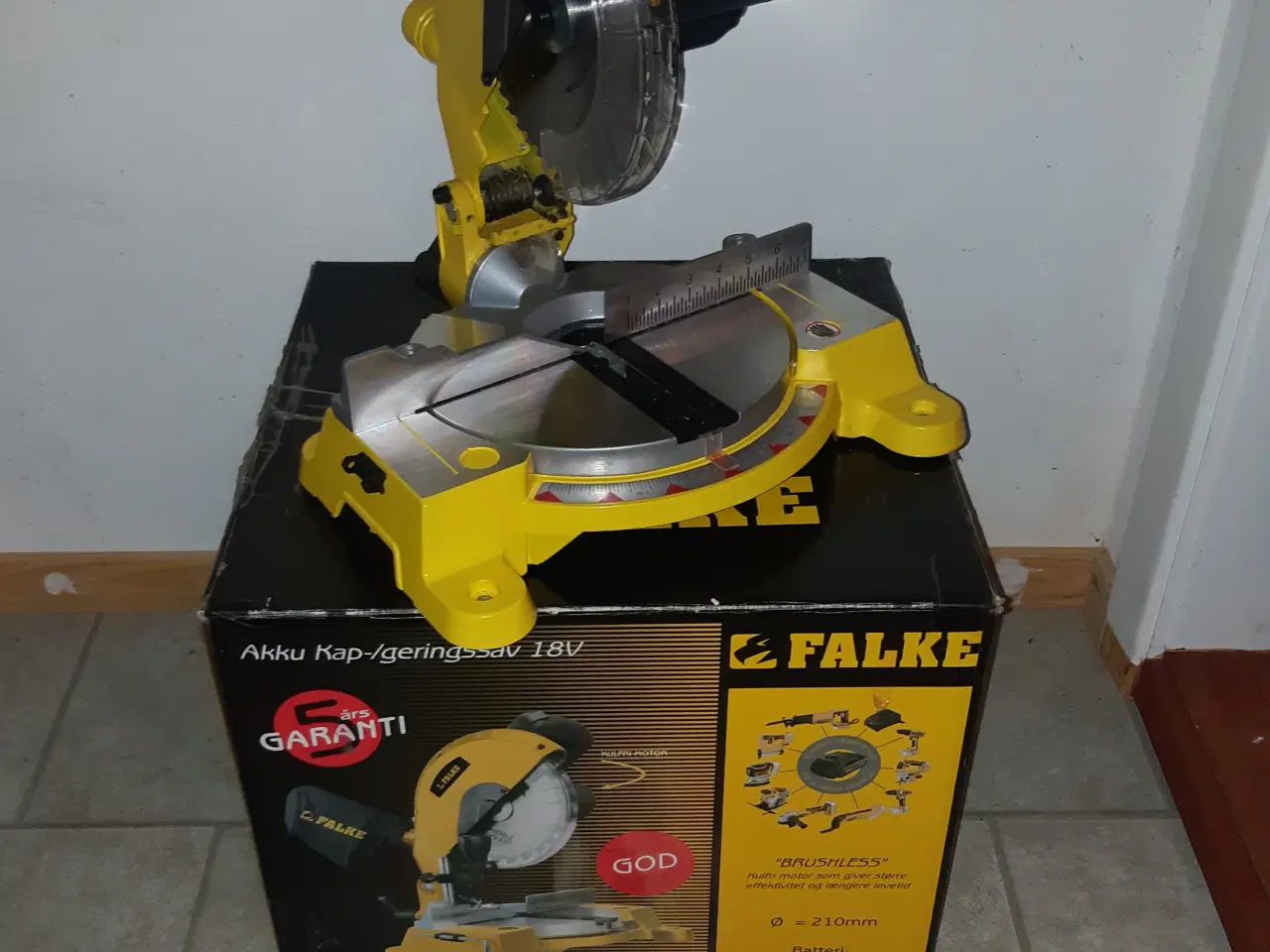 Billede 1 - 18 volt Kap/geringssav - Falke