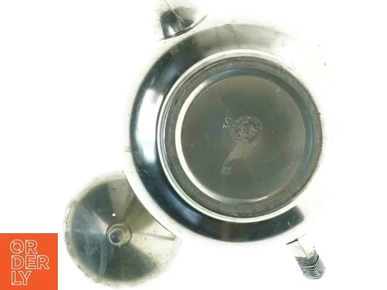 Billede 4 - Sølvfarvet tekande, made in Holland fra RIO (str. 22 x 13 cm)