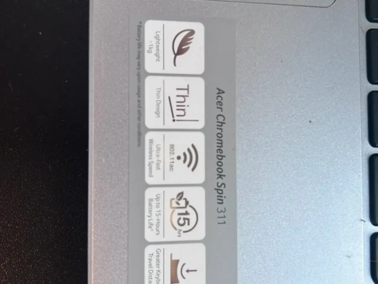 Billede 7 - Acer Cromebook Spin 311