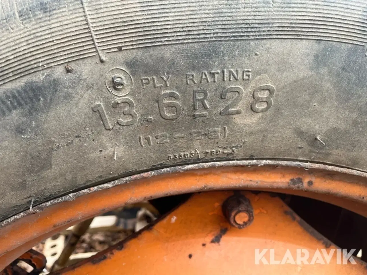 Billede 10 - Traktor Fiat 411 4 cylinder Diesel