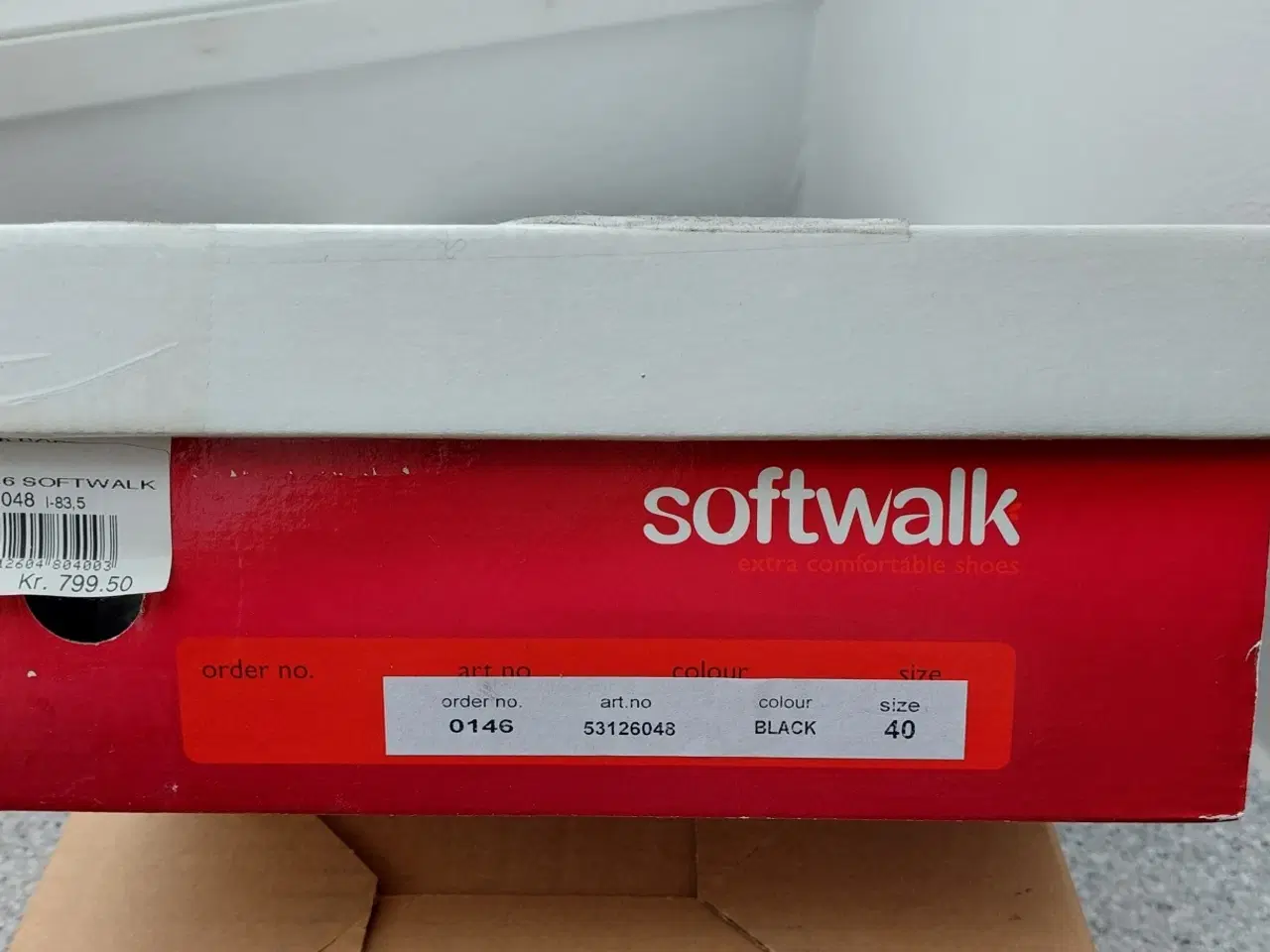 Billede 7 - Softwalk - Sort Læderstøvle
