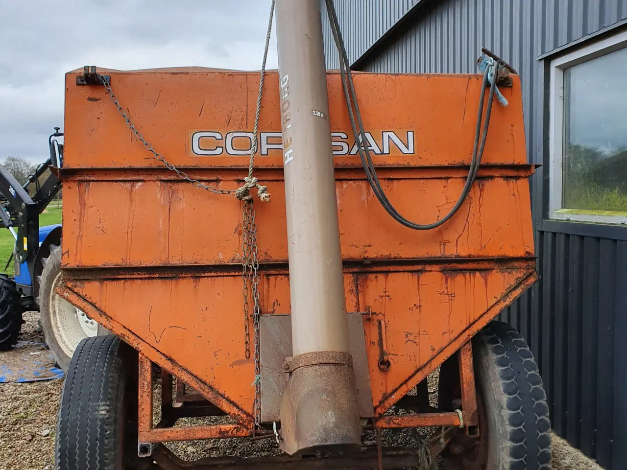 Billede 2 - Corysan kornvogn med hydraulisk snegl