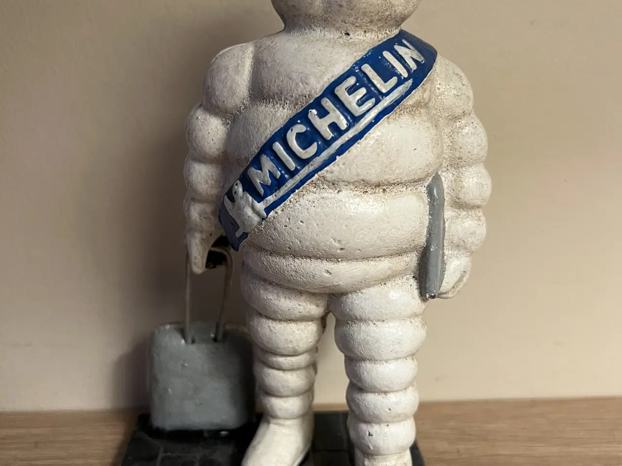 Billede 1 - Flot Michelin mand/sparebøsse i støbejern 