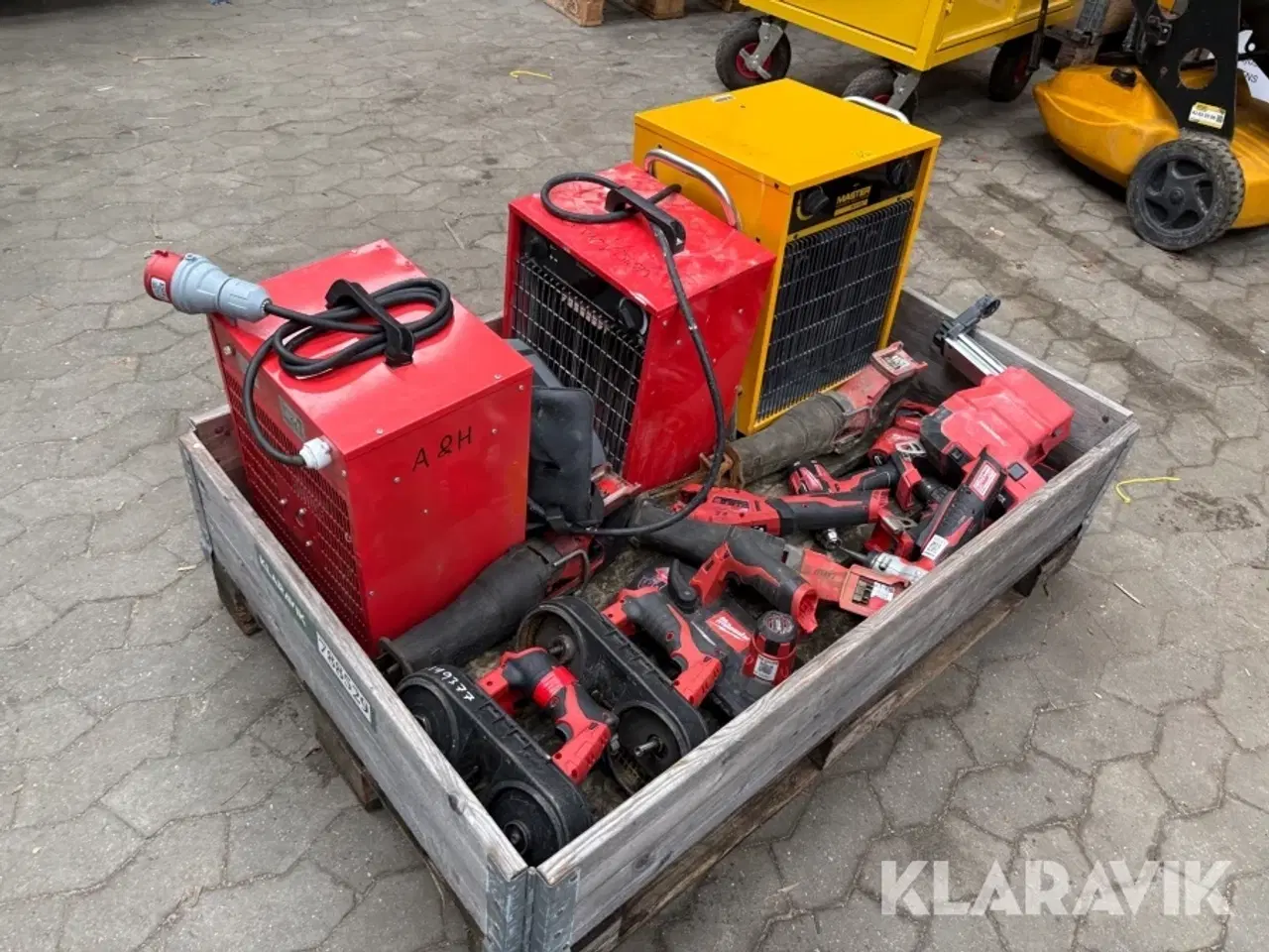 Billede 1 - Assorteret håndværktøj - 1 palle