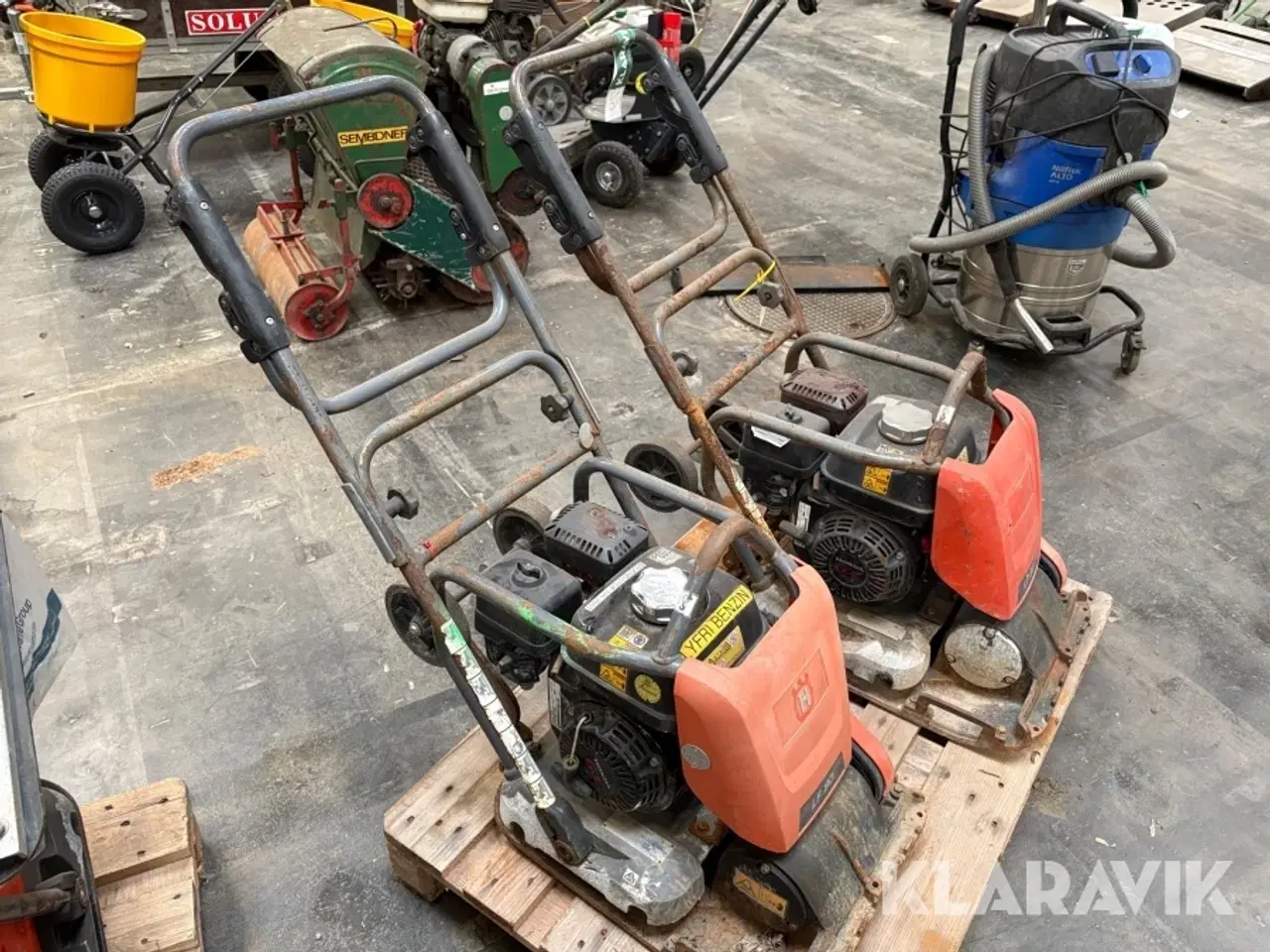 Billede 4 - Pladevibrator Husqvarna LF 80 - 2 styk