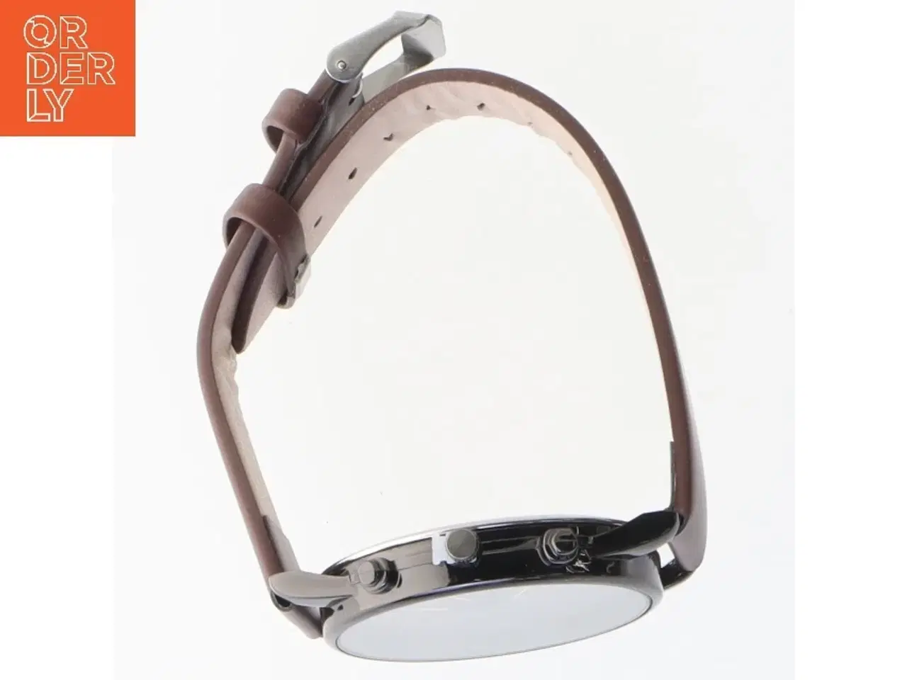 Billede 2 - Herreur med brun rem fra Geneva (str. Ø 4 cm)