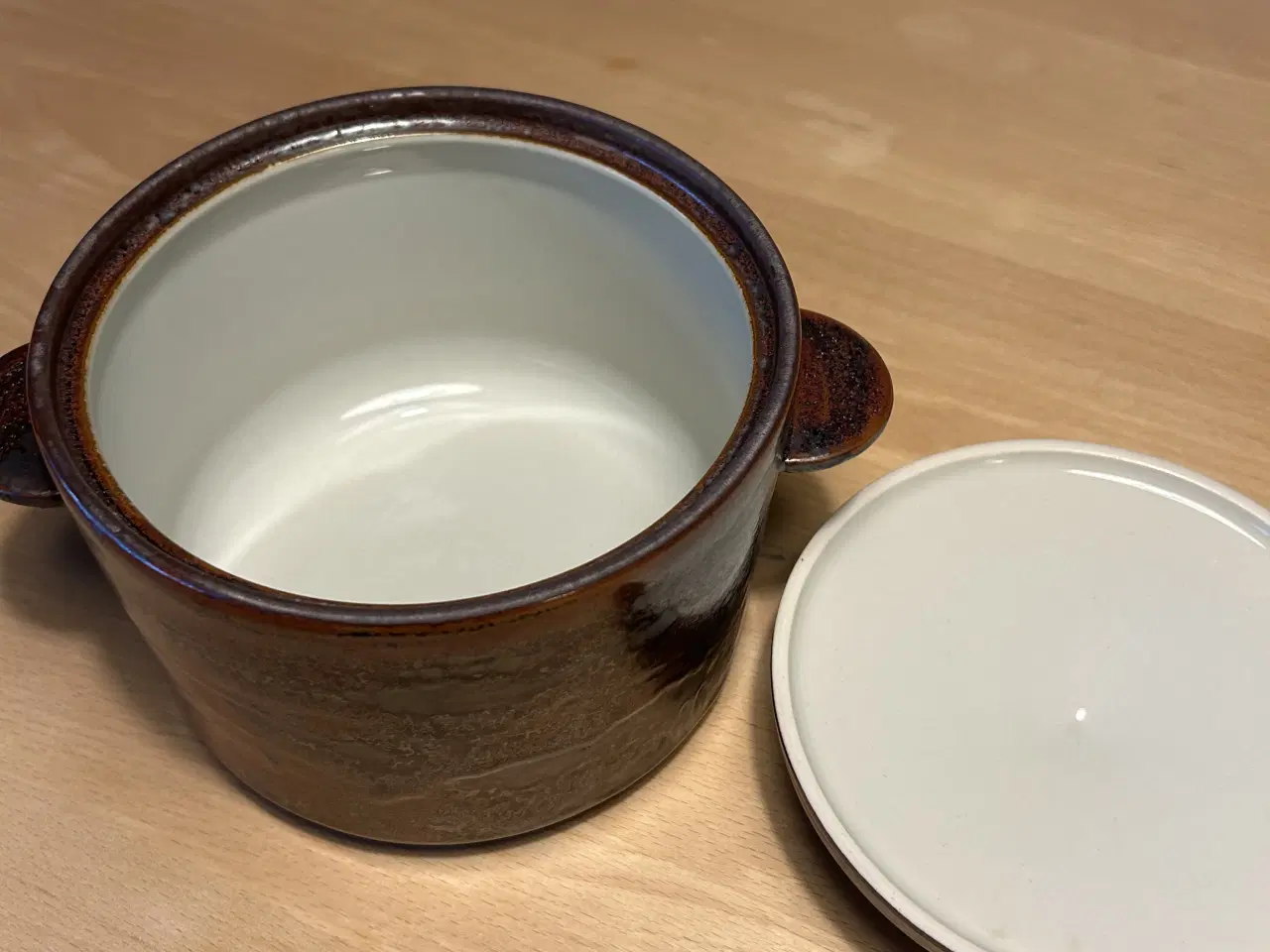 Billede 2 - Désirée Thule ovnfast krukke med hanke og låg.