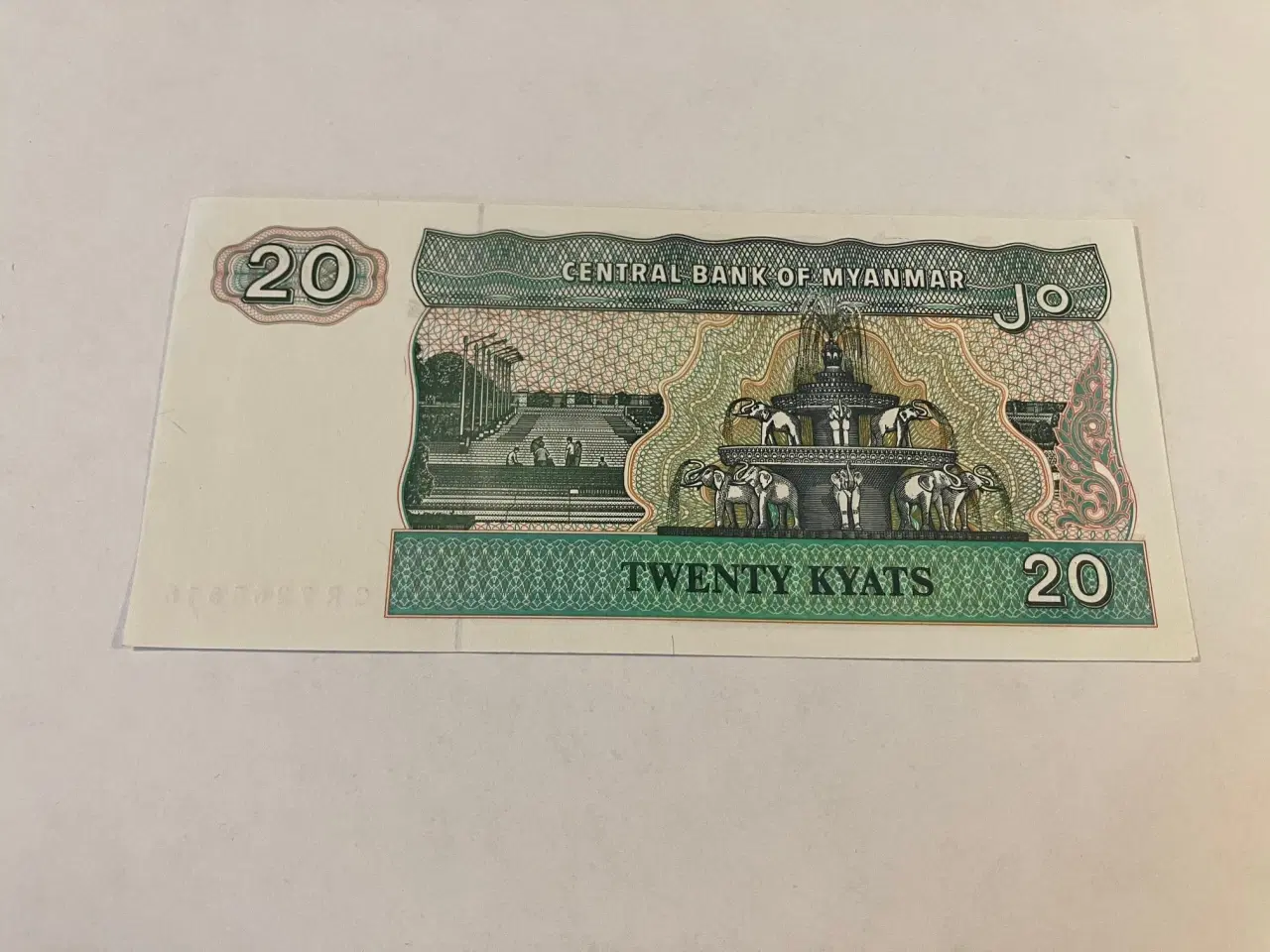 Billede 1 - 20 Kyats Myanmar