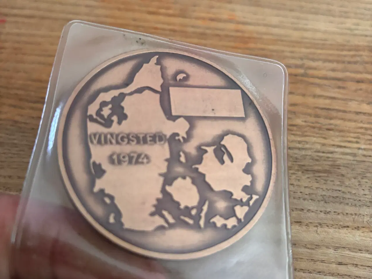 Billede 2 - Europamesterskabet medalje fra Vingsted 1974