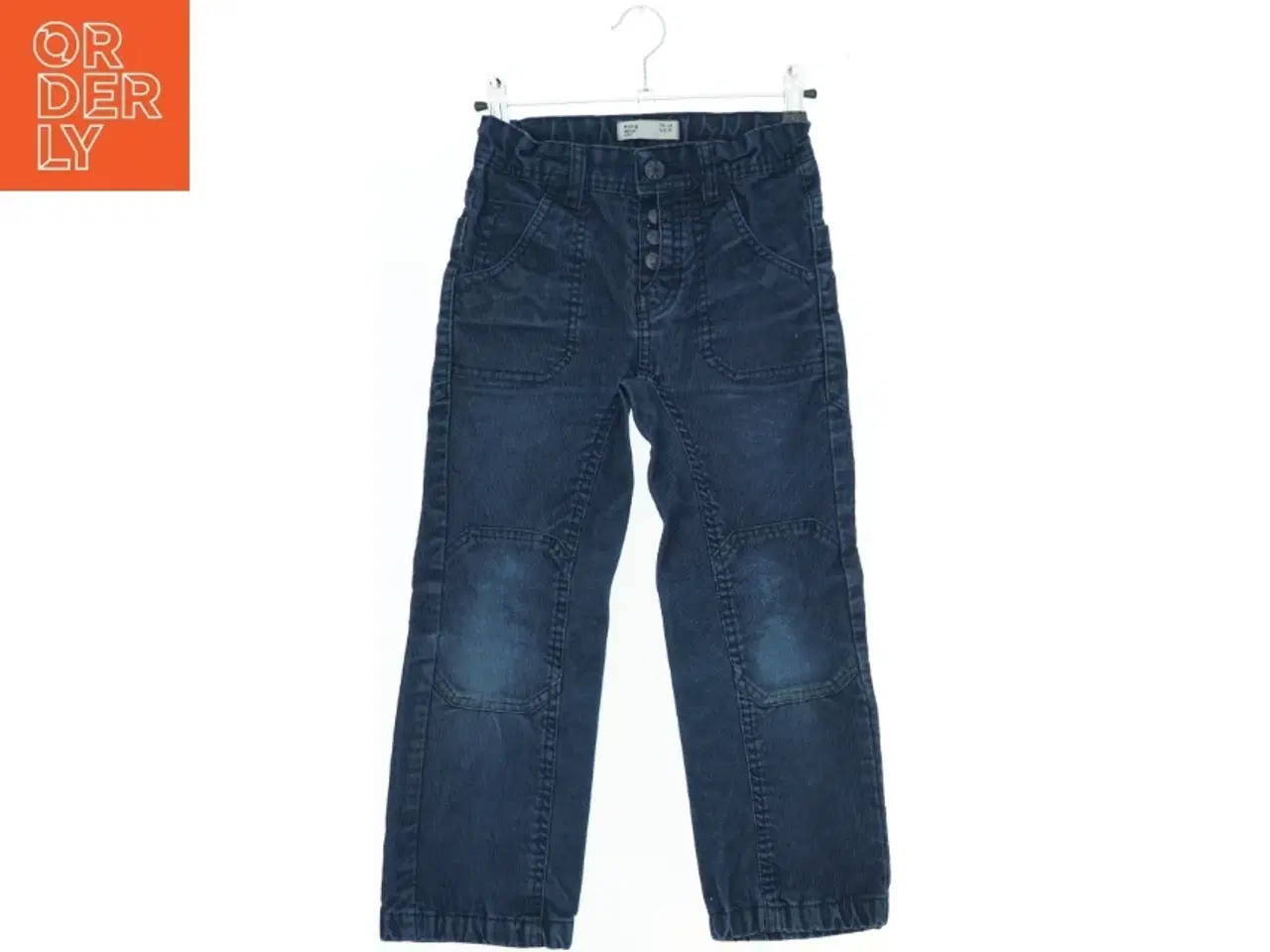 Billede 1 - Blå fløjsbukser til børn fra Mads & Mette (str. 116)