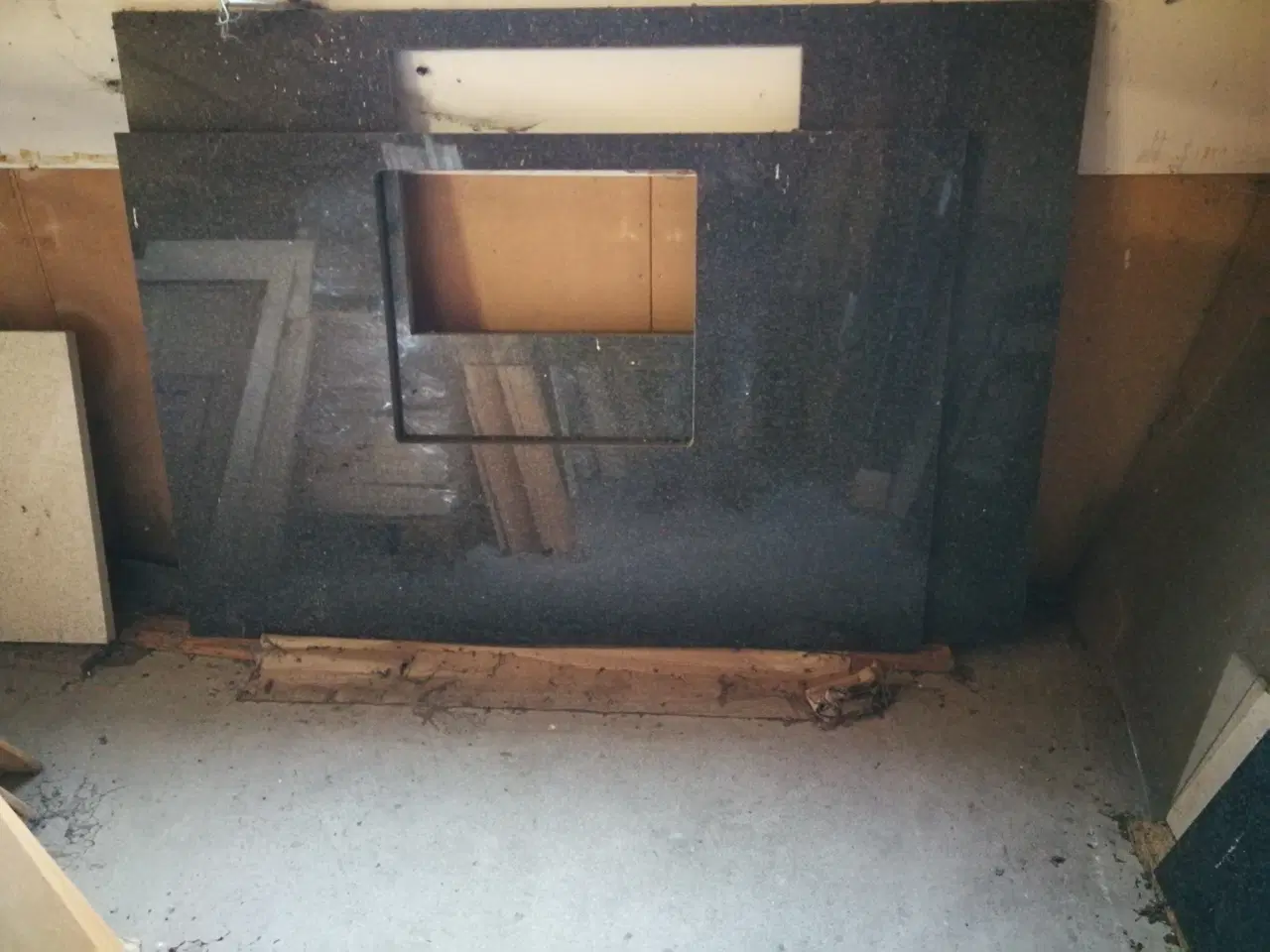 Billede 1 - NY GRANITPLADE NERO AFRIKA TIL KOGEÅ 164,5X116