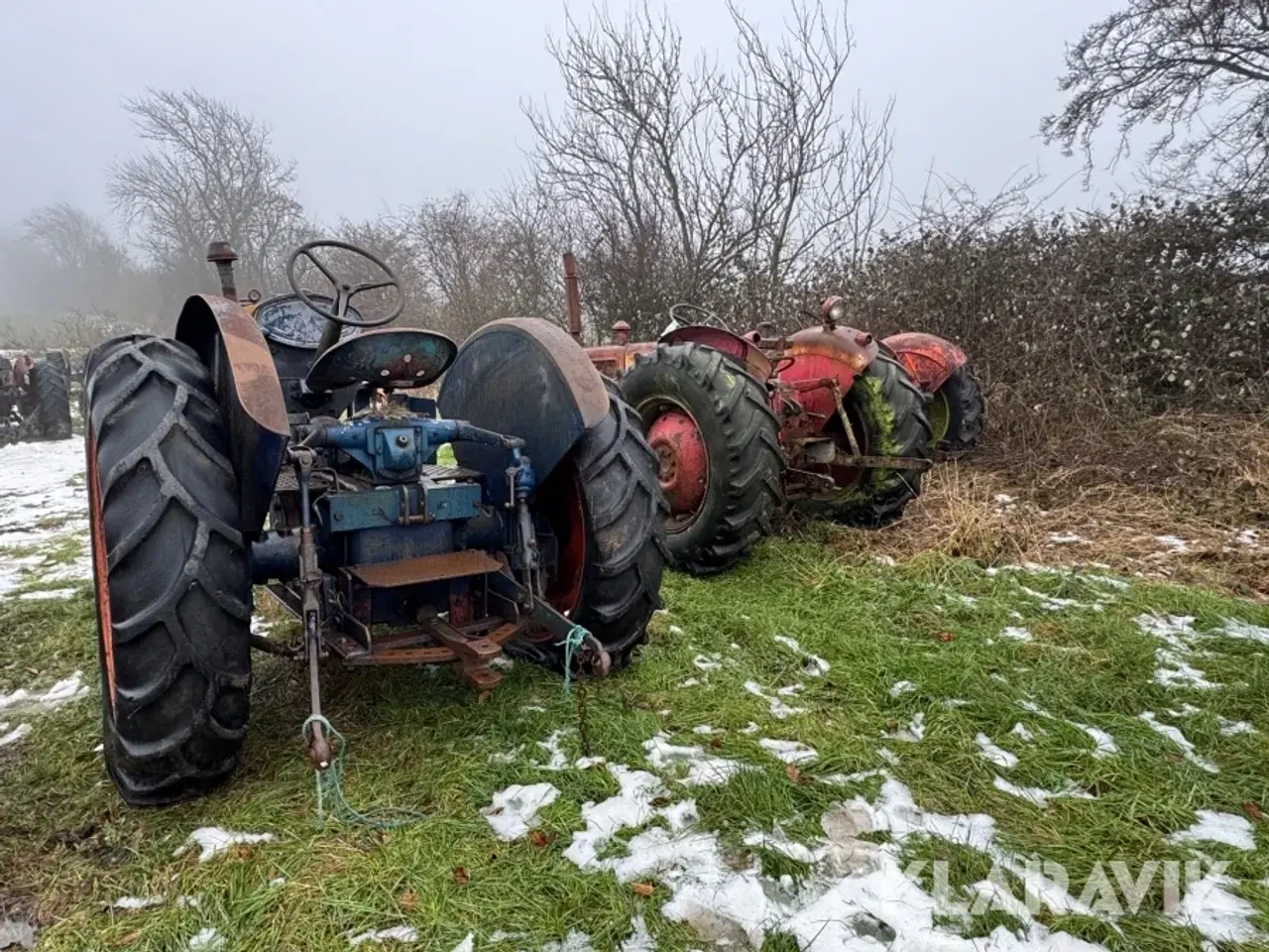 Billede 3 - Veterantraktorer Fordson International og Bukh 3 styk