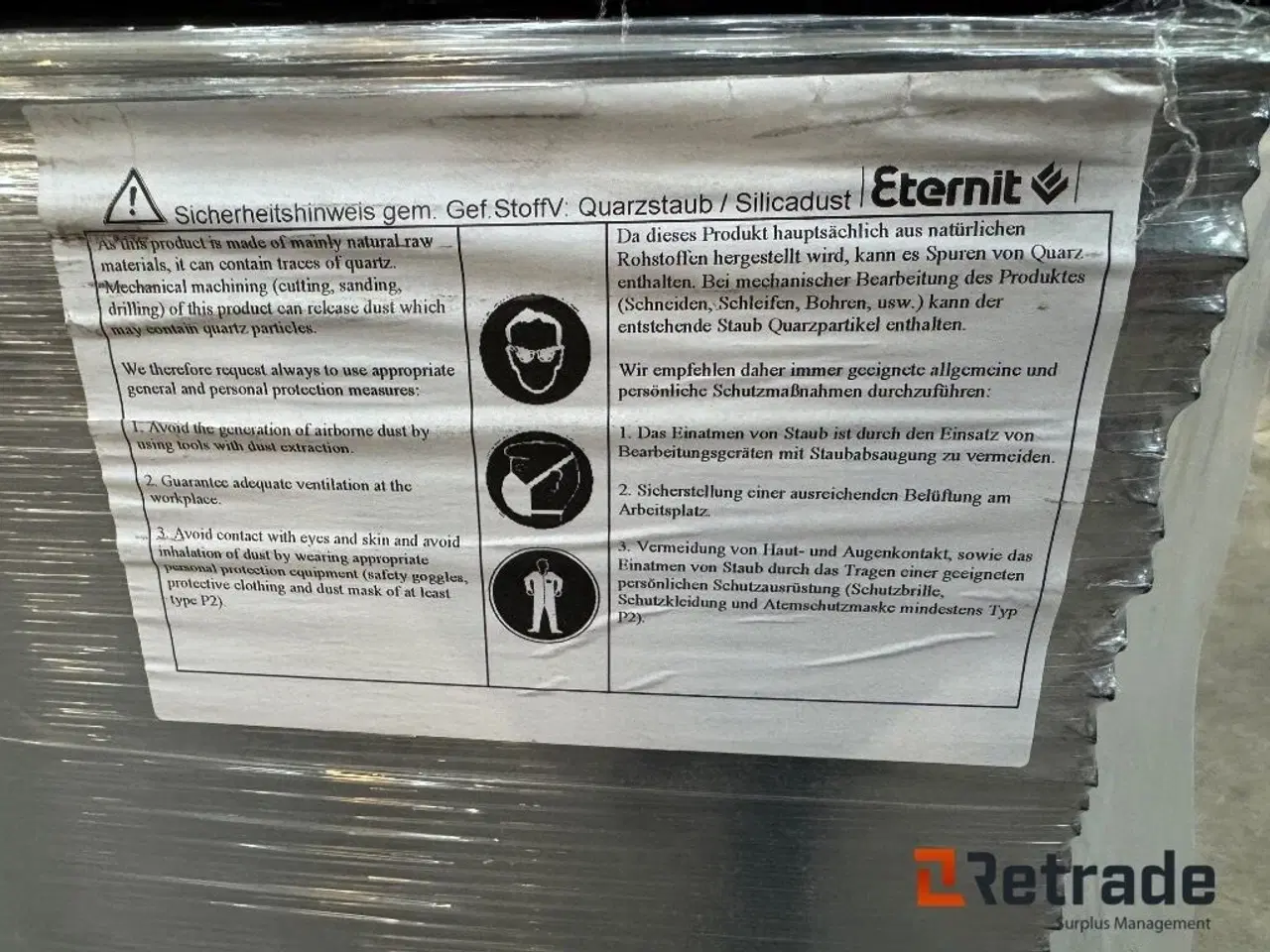 Billede 3 - - - - Tagplader 300 stk.Euronit 702 FK