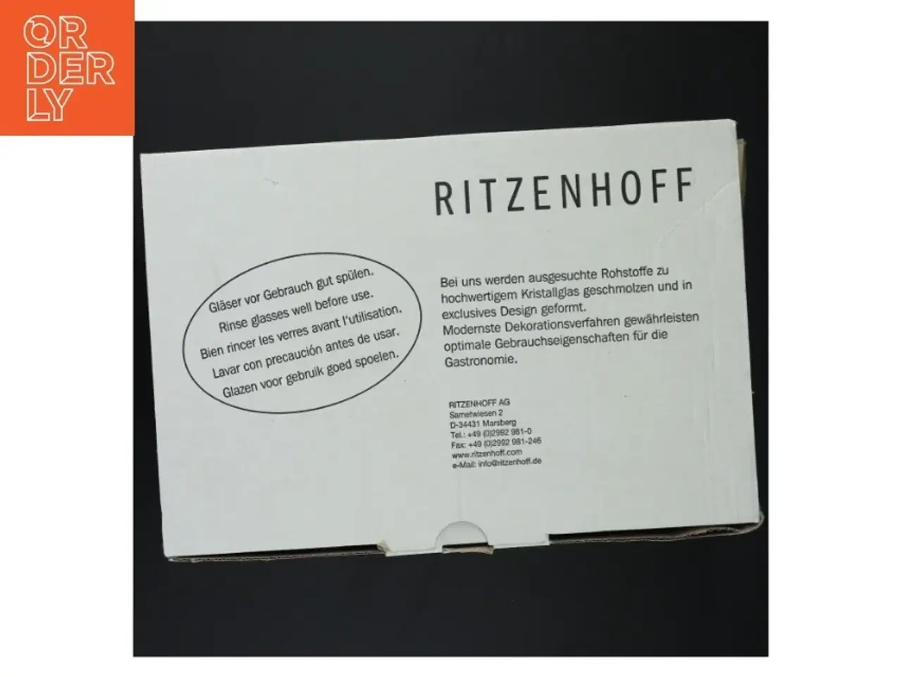 Billede 6 - Ritzenhoff ølglas fra Ritzenhoff (str. 14 x 8,5 cm)