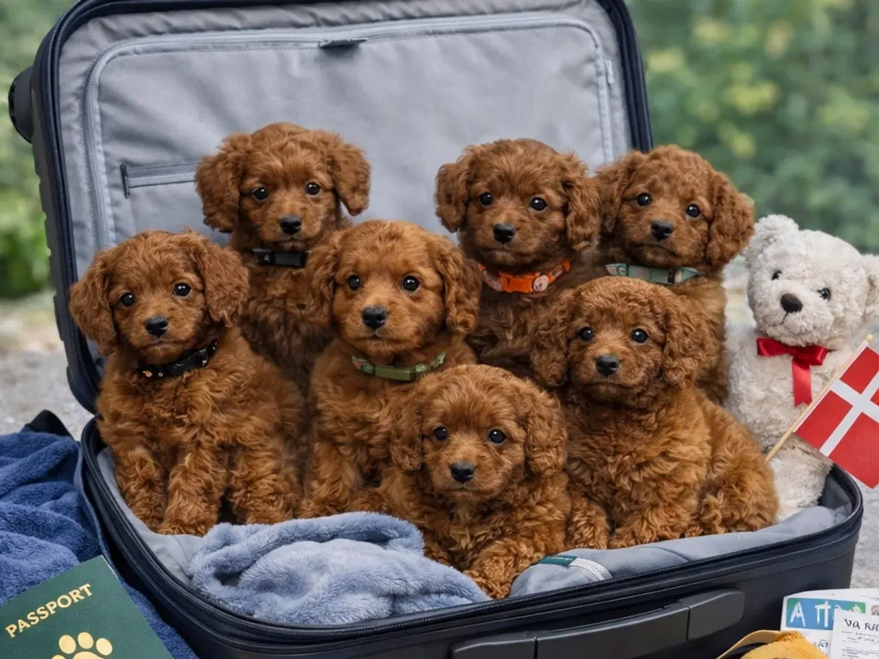 Billede 1 - Skønne Cavapoo hvalpe i det nye år 🎉